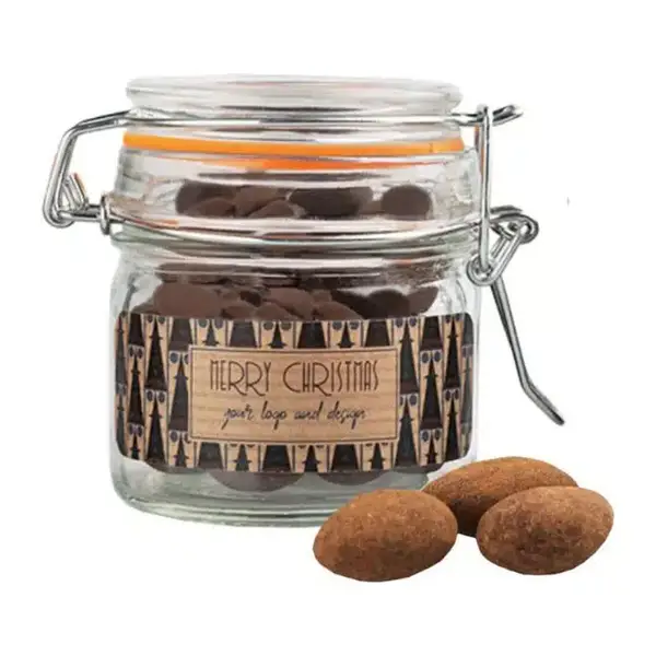 Fűszeres mandula szemek üvegbe zárva  60g.