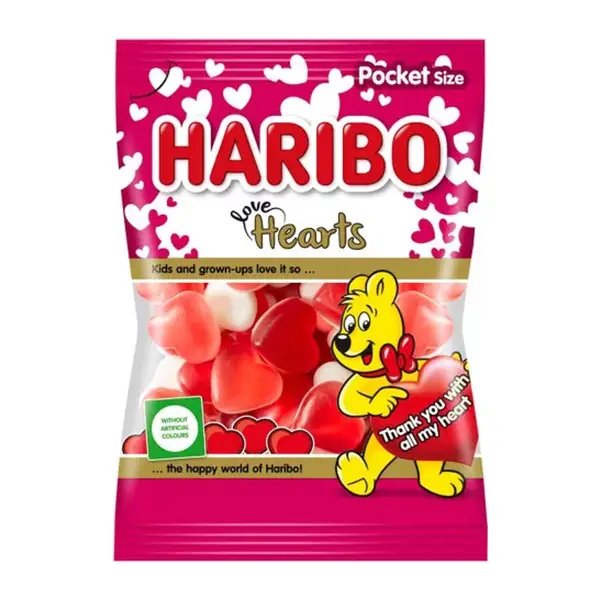 Haribo Love Hearts 100g