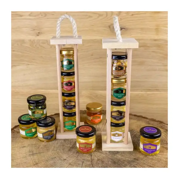 Fa Ajándék Torony mini mézzel