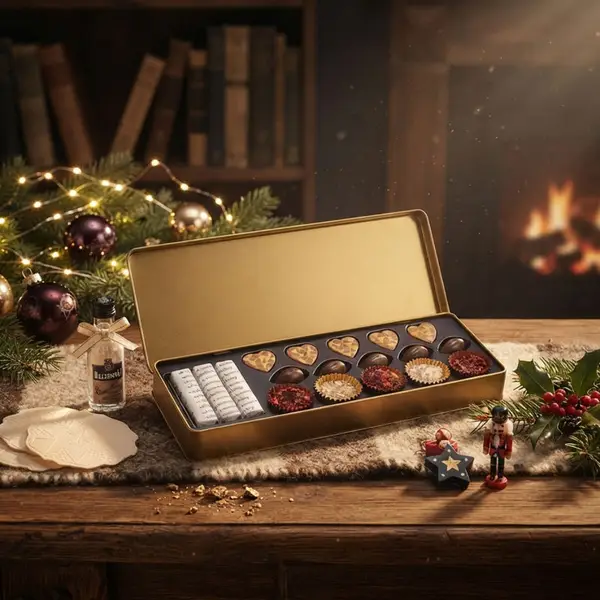 Prémium praliné fém dobozban  230g