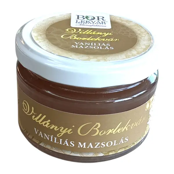 Vaníliás mazsolás borlekvár 250 ml