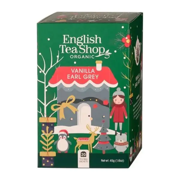 ETS Holiday Vaniliás Earl grey bio tea 40g