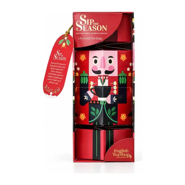 ETS Sip The Season 3 Diótörő bio tea piros