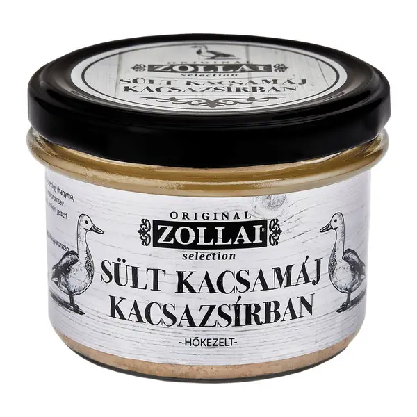 Sült kacsamáj darabok kacsazsírban 160g