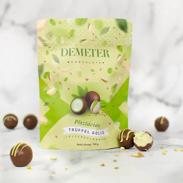 Demeter pisztáciás trüffelgolyó102g