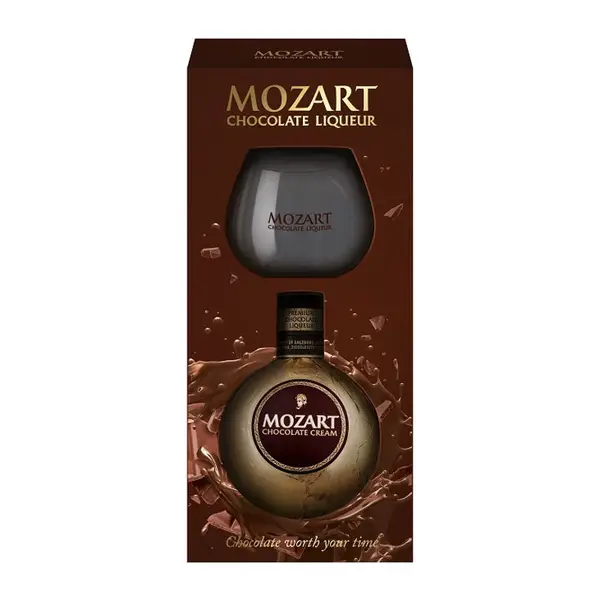 Mozart Gold Likőr (DD+Pohár) 0,5L