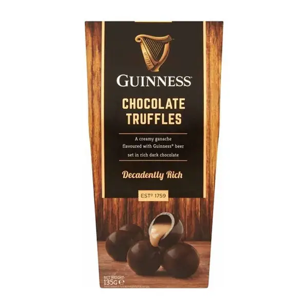 Guinness sörös trüffel krémmel töltött csokoládé g