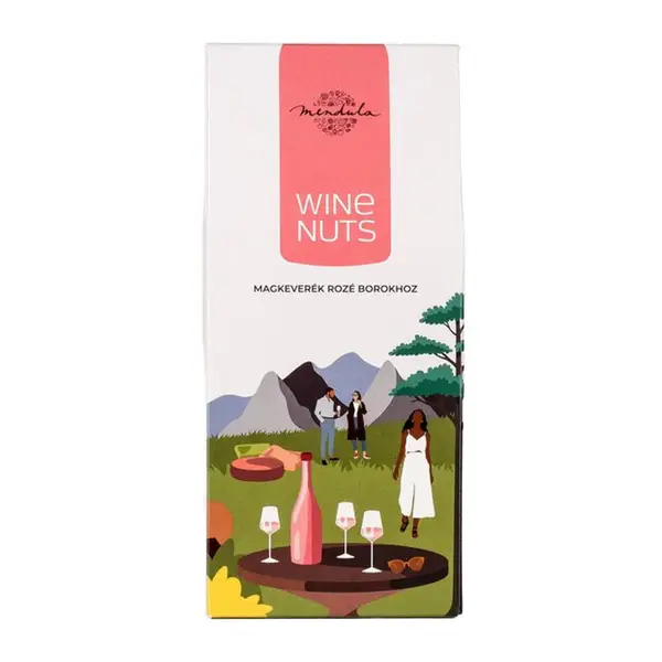 Wine nuts magkeverék rosé borokhoz 120g.