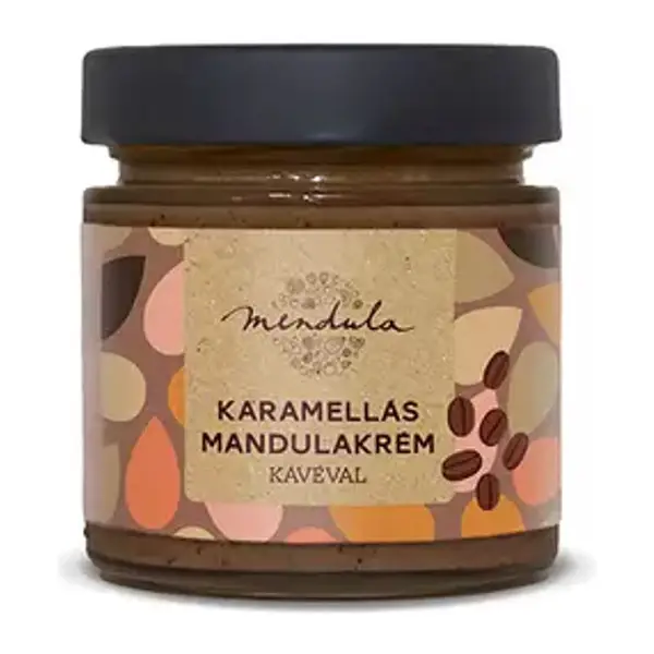 Kávés-sós karamellás mandulakrém  180g.