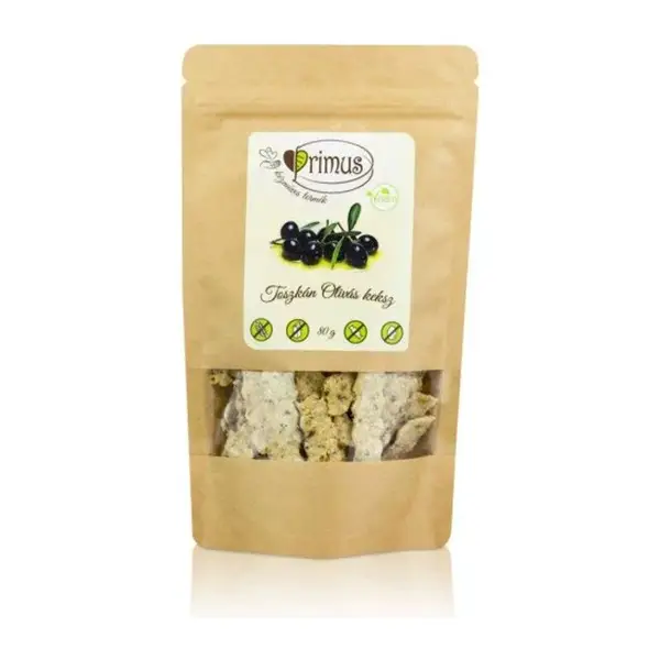 Vegán, gluténmentes Toszkán Olivás keksz 80g